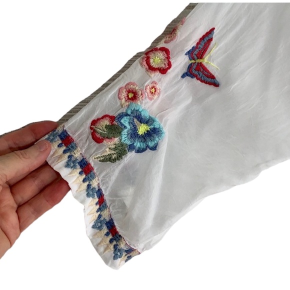 Johnny Was Marlin Embroidered Cotton
Tunic Top - Picture 2 of 10